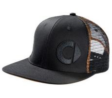 Бейсболка Smart Men's Flat Brim Cap, Black/Orange
